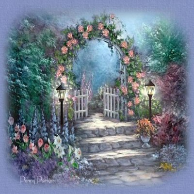 God's Garden written by Glenna M. Baugh with love and brought to you from alighthouse.com with love..................